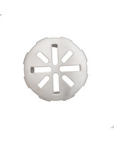 Trim To The Trade 4" Fit-All Shower Strainer, Almond - 4T-048-19