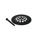 Trim To The Trade  4T-187-20 Dome Shower Strainer with Screw - FLAT BLACK