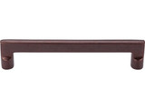 Top Knobs Aspen Flat Sided 6" Center to Center Bar Pull, Mahogany Bronze - M1368