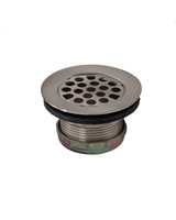 Trim To The Trade Sink Drain Plug With 3-Prong Strainer For 2 Inch, Antique Bronze - 4T-240-33