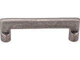 Top Knobs Aspen Flat Sided 4" Center to Center Bar Pull, Silicon Bronze Light - M1360