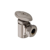 Trim To The Trade Oval Handle 1/2" IPS Slip Joint Angle Stop, Oil Rubbed Bronze - 4T-286-34