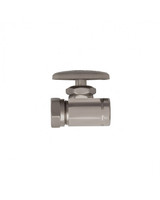 Trim To The Trade Straight Stop - 1/2" IPS X 1/2"-7/16", Polished Brass - 4T-288-2
