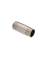 Trim To The Trade Nipple - 1/2" X 2", Polished Brass - 4T-401N-2