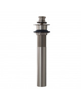 Trim To The Trade  4T-253N-38 2 Piece Lift & Turn Pop Up Drain with Overflow - LIGHT BRUSHED BRONZE