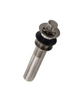 Trim To The Trade Lift & Turn Pop Up Drain With Overflow, White - 4T-253-13