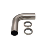 Trim To The Trade Toilet Tank Elbow With Slip Joint Nuts & Washers, Uncoated Polished Brass - 4T-197-11