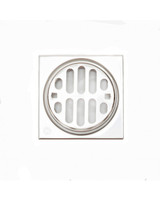 Trim To The Trade Deluxe Shower Drain Trim Set With Tile Square, Light Brushed Bronze - 4T-2940-38