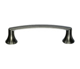 Top Knobs Rue 3 3/4" Center to Center Bar Pull, Antique Pewter - M956