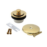 Trim To The Trade  4T-1907CB-40 Push & Pull Bathtub Drain Kit with Brass Bushing - AGED PEWTER