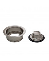 Trim To The Trade  4T-209K-2 Garbage Disposal Flange and Stopper Set - POLISHED BRASS