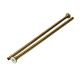 Trim To The Trade 3/8" X 12" Water Supply Tube, Satin Brass - 4T-2738-5