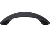 Top Knobs New Haven 3 3/4" Center to Center Bar Pull, Flat Black - M517