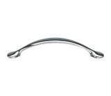 Top Knobs Honeyman 5 1/16" Center to Center Bar Pull, Polished Chrome - M420