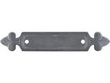 Top Knobs Dover Backplate 2 1/2" , Light Pewter - M197