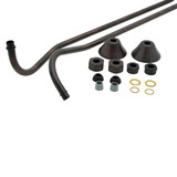 Trim To The Trade Double Offset Bath Tub Supplies, Satin Nickel - 4T-189-31
