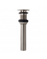 Trim To The Trade Mushroom Style Sink Drain Without Overflow, Satin Nickel - 4T-249-31