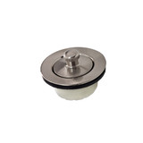 Trim To The Trade  4T-199X-30 LIFT and TURN BATHTUB DRAIN STOPPER PLUG with REDUCER - POLISHED NICKEL
