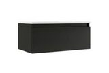 Lucena Bath  84348 28" Single Drawer Grey/Ceniza Highgloss Highgloss Box Vanity
