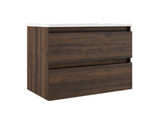 Lucena Bath Box Collection 48" Two Drawer Vanity - Sink on Right Side - Valenti Color