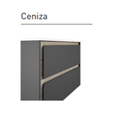 Lucena Bath  71715 32" 2 Drawer Grey/Ceniza and Aliso Cordoba Vanity