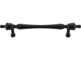 Top Knobs Somerset Finial 7" Center to Center Bar Pull, Patina Black - M825-7