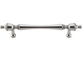 Top Knobs Somerset Finial 7" Center to Center Bar Pull, Antique Pewter - M823-7