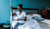 Healthcraft SuperPole™ Bariatric Pole with SuperBar™ - Floor To Ceiling Veritcal and Horizontal Ergonomic Support Pole - White - SPB-HD