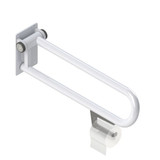 Healthcraft Toilet Roll Holder for P.T. Rail Grab Bar - Grey