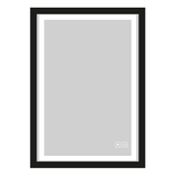 Madeli  IM-PT3030-23-PC PORTRAIT II ILLUMINATED SLIQUE MIRROR-II. 30" X 30" LUMENTOUCH