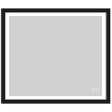 Madeli  IM-PT4842-23-SB PORTRAIT II ILLUMINATED SLIQUE MIRROR-II. 48"X 42" LUMENTOUCH