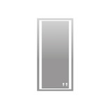 Madeli  IM-SA2448-23 SANCTUARY II ILLUMINATED SLIQUE MIRROR-II. 24"X 48". LUMENTOUCH