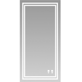 Madeli  IM-ZE2448-23 ZEN II ILLUMINATED SLIQUE MIRROR-II. 24"X 48". LUMENTOUCH