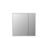 Madeli  MC-VA3636L-SM-04-L24-SB VANGUARD LIGHTED MIRRORED CABINET 35"x 35"-24L/12R-SURFACE MOUNT