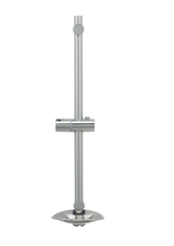 Whedon 24" Glide Rail With Soap Dish, Brushed Nickel - AF212B-N