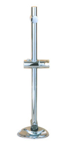 Whedon 24" Glide Rail With Soap Dish, Chrome - AF212B
