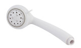 Whedon Champagne Massage Shower Handle, White - AF116B
