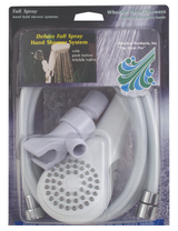Whedon Deluxe Eco Plus Hand Shower Kit, White - AFS5C