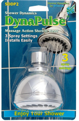 Whedon  SDDP2 DynaPulse 3 Spray Massage shower head, white