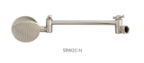 Whedon Elephant Hi-Lo Pan Head Shower Showerhead, Brushed Nickel - SRW2C-N