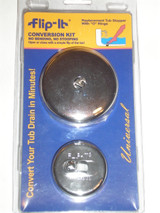Whedon DF10-300 Flip-It Tub Drain Stopper Conversion Kit, Chrome