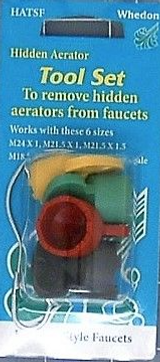 Whedon  HATSF Hidden Aerator Tool Set (4 sizes)