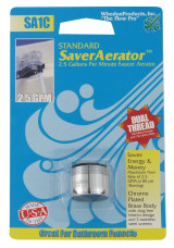 Whedon Standard Aerator, 2.2 GPM, Dual Thread - SA1C