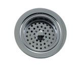 Mountain Plumbing Traditional – 3-1/2" Duo Basket Strainer for Kitchen Sink - Brushed Nickel - MT8799/BRN