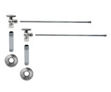 Mountain Plumbing Lavatory Supply Kit - Brass Oval Handle with 1/4 Turn Ball Valve - Angle, No Trap - French Gold - MT4934-NL/FG