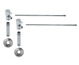 Mountain Plumbing Lavatory Supply Kit - Contemporary Lever Handle with 1/4 Turn Ceramic Disc Cartridge Valve - Angle, No Trap - Champagne Bronze - MT5910L-NL/CHBRZ