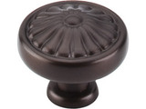 Top Knobs Flower 1 1/4" Diameter Round Knob, Oil Rubbed Bronze - M772
