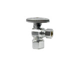 Mountain Plumbing Brass Oval Handle with 1/4 Turn Ball Valve - Lead Free - Angle (1/2" Female IPS) - Champagne Bronze - MT401-NL/CHBRZ