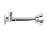 Mountain Plumbing Brass Oval Handle with 1/4 Turn Ball Valve - Lead Free - Angle Sweat - Unlacquered Brass - MT316-NL/ULB