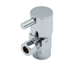 Mountain Plumbing Contemporary Lever Handle with 1/4 Turn Ceramic Disc Cartridge Valve - Lead Free - Angle (1/2" Female IPS) - PVD Brushed Bronze - MT5001L-NL/PVDBB